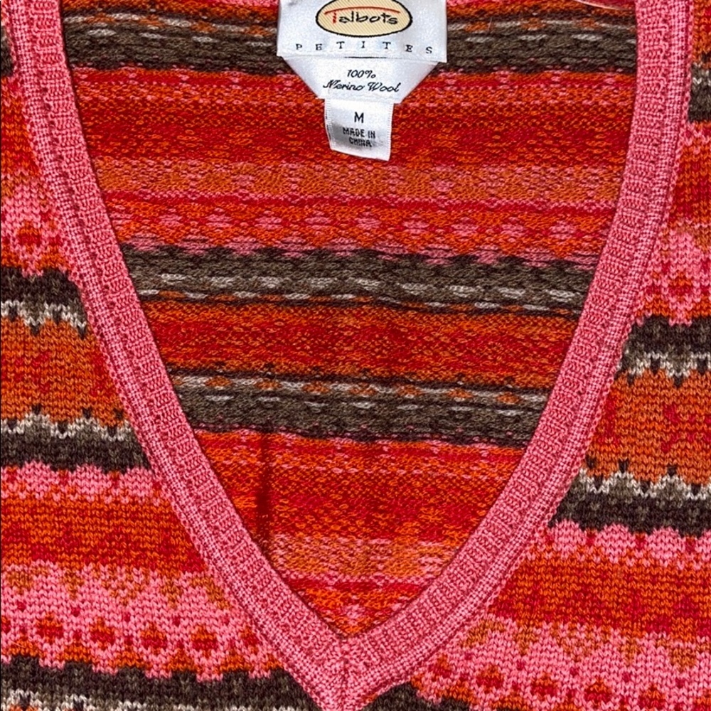 Talbots VNeck Sweater - Picture 6 of 6